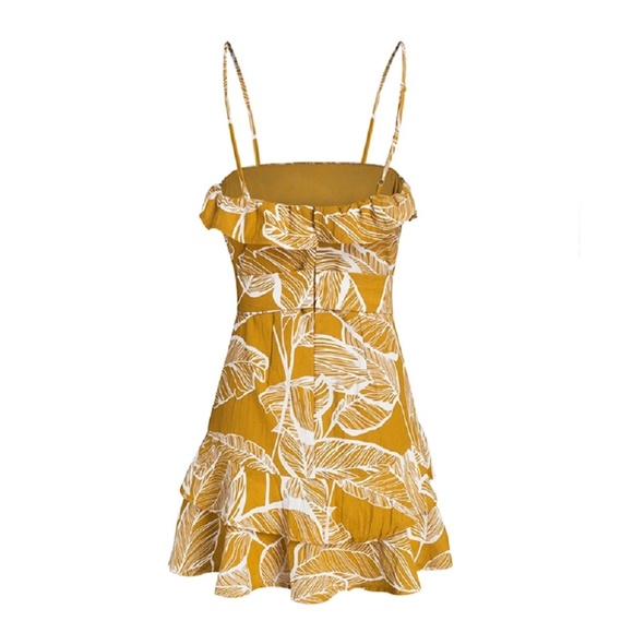 ruffle mini summer dress - Picture 5 of 8